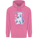 I Love Winter Anime Japanese Text Mens 80% Cotton Hoodie Azelea