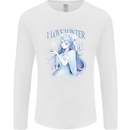 I Love Winter Anime Japanese Text Mens Long Sleeve T-Shirt White