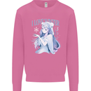 I Love Winter Anime Japanese Text Mens Sweatshirt Jumper Azalea