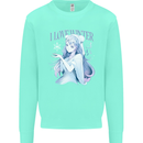I Love Winter Anime Japanese Text Mens Sweatshirt Jumper Peppermint