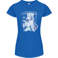 I Love Winter Anime Japanese Text Womens Petite Cut T-Shirt Royal Blue