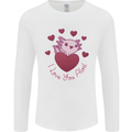 I Love You Alotl Valentines Day Axoloti Mens Long Sleeve T-Shirt White