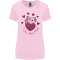 I Love You Alotl Valentines Day Axoloti Womens Wider Cut T-Shirt Light Pink