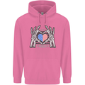 I Love You America 4th of July USA Flag Childrens Kids Hoodie Azalea