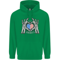 I Love You America 4th of July USA Flag Childrens Kids Hoodie Irish Green