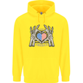 I Love You America 4th of July USA Flag Childrens Kids Hoodie Yellow