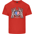 I Love You America 4th of July USA Flag Kids T-Shirt Childrens Red
