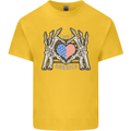 I Love You America 4th of July USA Flag Kids T-Shirt Childrens Yellow