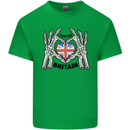 I Love You Great Britain Union Jack Flag UK Kids T-Shirt Childrens Irish Green