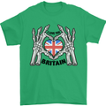 I Love You Great Britain Union Jack Flag UK Mens T-Shirt Cotton Gildan Irish Green