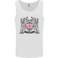 I Love You Great Britain Union Jack Flag UK Mens Vest Tank Top White