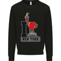 I Love (Heart) New York Kids Sweatshirt Jumper Black