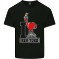 I Love (Heart) New York Kids T-Shirt Childrens Black