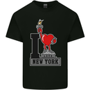 I Love (Heart) New York Kids T-Shirt Childrens Black