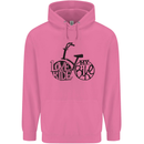 I Love to Ride My Bike Cycling Funny Childrens Kids Hoodie Azalea