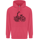 I Love to Ride My Bike Cycling Funny Childrens Kids Hoodie Heliconia