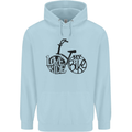 I Love to Ride My Bike Cycling Funny Childrens Kids Hoodie Light Blue
