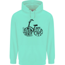 I Love to Ride My Bike Cycling Funny Childrens Kids Hoodie Peppermint