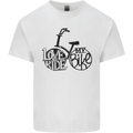 I Love to Ride My Bike Cycling Funny Kids T-Shirt Childrens White