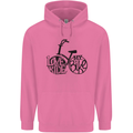 I Love to Ride My Bike Cycling Funny Mens 80% Cotton Hoodie Azelea