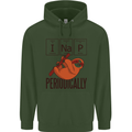 I Nap Funny Periodic Table Sloth Geek Sleep Childrens Kids Hoodie Forest Green
