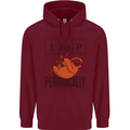I Nap Funny Periodic Table Sloth Geek Sleep Childrens Kids Hoodie Maroon