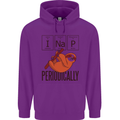 I Nap Funny Periodic Table Sloth Geek Sleep Childrens Kids Hoodie Purple