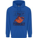 I Nap Funny Periodic Table Sloth Geek Sleep Childrens Kids Hoodie Royal Blue