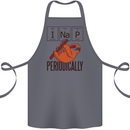 I Nap Funny Periodic Table Sloth Geek Sleep Cotton Apron 100% Organic Steel
