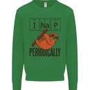 I Nap Funny Periodic Table Sloth Geek Sleep Kids Sweatshirt Jumper Irish Green
