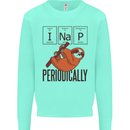 I Nap Funny Periodic Table Sloth Geek Sleep Kids Sweatshirt Jumper Peppermint