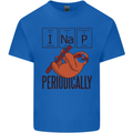 I Nap Funny Periodic Table Sloth Geek Sleep Kids T-Shirt Childrens Royal Blue