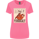 I Nap Funny Periodic Table Sloth Geek Sleep Womens Wider Cut T-Shirt Azalea