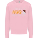 I Need a Huge Bar of Chocolate Mens Sweatshirt Jumper Light Pink