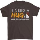 I Need a Huge Bar of Chocolate Mens T-Shirt Cotton Gildan Dark Chocolate