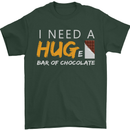 I Need a Huge Bar of Chocolate Mens T-Shirt Cotton Gildan Forest Green