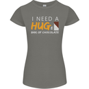 I Need a Huge Bar of Chocolate Womens Petite Cut T-Shirt Charcoal