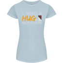 I Need a Huge Bar of Chocolate Womens Petite Cut T-Shirt Light Blue