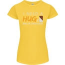 I Need a Huge Bar of Chocolate Womens Petite Cut T-Shirt Yellow