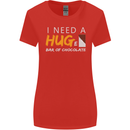 I Need a Huge Bar of Chocolate Womens Wider Cut T-Shirt Red