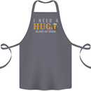 I Need a Huge Glass of Beer Funny Alcohol Cotton Apron 100% Organic Steel