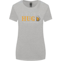 I Need a Huge Glass of Beer Funny Alcohol Womens Wider Cut T-Shirt Sports Grey