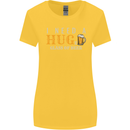 I Need a Huge Glass of Beer Funny Alcohol Womens Wider Cut T-Shirt Yellow