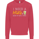 I Need a Huge Glass of Gin & Tonic Funny Mens Sweatshirt Jumper Heliconia