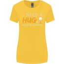 I Need a Huge Glass of Prosecco Funny Womens Wider Cut T-Shirt Yellow