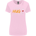 I Need a Huge Glass of Red Wine Funny Womens Wider Cut T-Shirt Light Pink