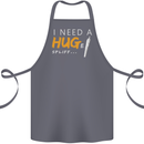 I Need a Huge Spliff Funny Weed Cannabis Cotton Apron 100% Organic Steel