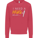 I Need a Huge Spliff Funny Weed Cannabis Mens Sweatshirt Jumper Heliconia