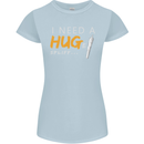I Need a Huge Spliff Funny Weed Cannabis Womens Petite Cut T-Shirt Light Blue