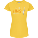 I Need a Huge Spliff Funny Weed Cannabis Womens Petite Cut T-Shirt Yellow
